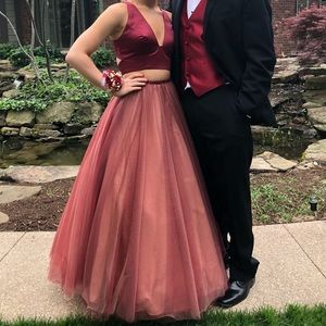 Rachel Allan 2018 2-Piece Dress